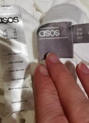 Сарафан с открытой спиной asos из вискозы стрейч трикотаж макси длинное платье6 фото