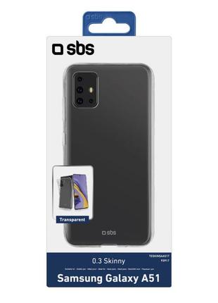 Чехол skinny cover for samsung galaxy a51 (прозрачный)