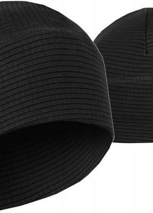 Універсальна шапка швидкосохнуча мікро-флісова mil-tec від sturm (12144002) black