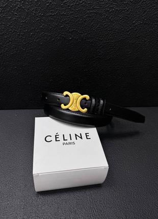 Шкіряний ремінь celine