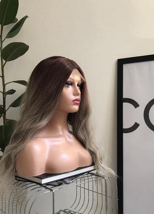 Парик kitto hair в цвете омбре блонд с русого мини-имитация 65 см (6530)3 фото