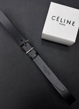 Шкіряний ремінь celine