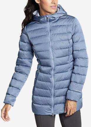 Ультралегкий пуховик eddie bauer women's cirruslite down parka s