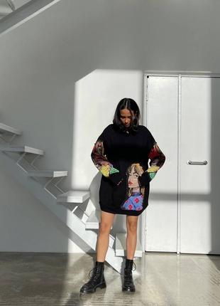 Худі з українським росписом