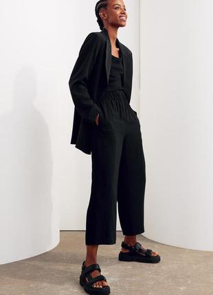 Кюлоты широкие брюки палаццо h&m culottes - xxs-xs-s