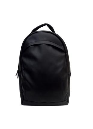 Жіночий чорний вмісткий рюкзак для спортзалу4 фото