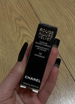 Помада chanel rouge allure velvet