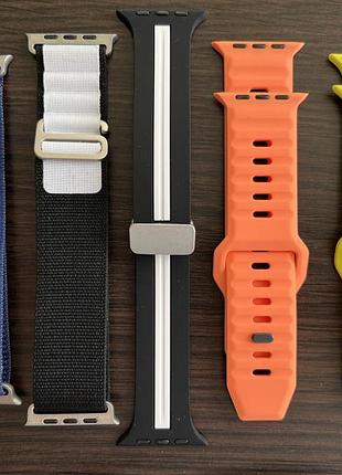 Ремінець для apple watch 41 / 42 / 44 / 45 / 49мм. якість топ / новинка 2025 /