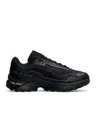 Мужские кроссовки salomon advanced xt-slate all black (соломон)5 фото