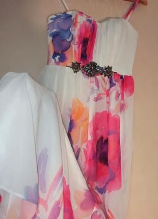 Невероятное платье, сарафан в цветах jane norman2 фото