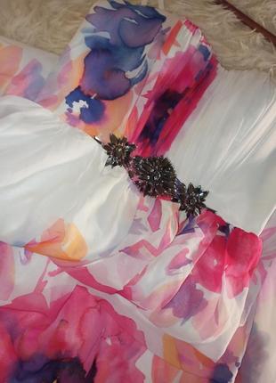 Невероятное платье, сарафан в цветах jane norman3 фото