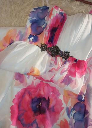 Невероятное платье, сарафан в цветах jane norman8 фото