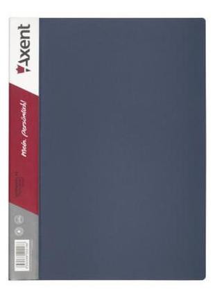 Папка с файлами axent 10 sheet protectors, gray (1010-03-а)