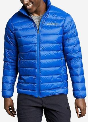 Ультралегкий пуховик eddie bauer men's cirruslite down spring jacket ultramarine s