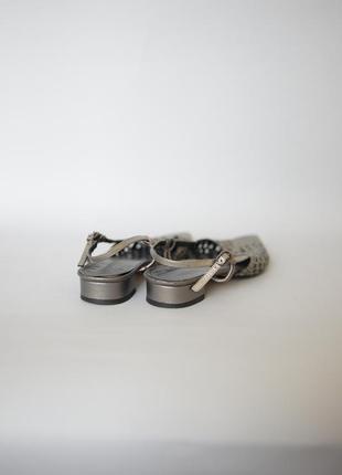 Туфли с тонкими ремешками, балетки с заостреным носком, босоножки кожаные, pasito6 фото