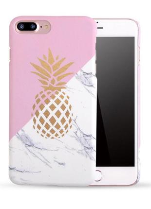 Захисний чохол "pineapple" для apple iphone з принтом ананас