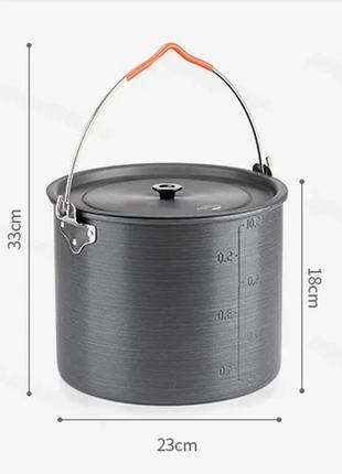 Котел naturehike camping 6l grey4 фото