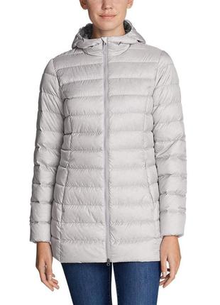 Ультралегкий пуховик eddie bauer women's cirruslite down parka petite s