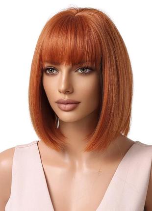 Перука kaily short ombre bob, натуральне синтетичне волосся2 фото