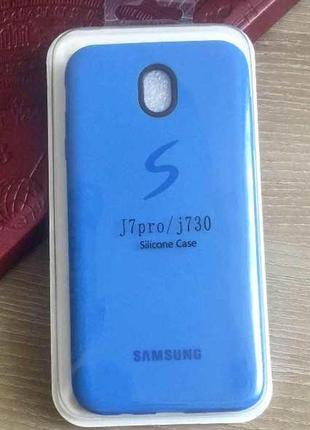 Силіконовий чохол-накладка для samsung galaxy j7 2017 (j730)