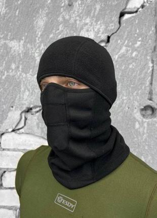 Балаклава флисовая swat  black вт6847