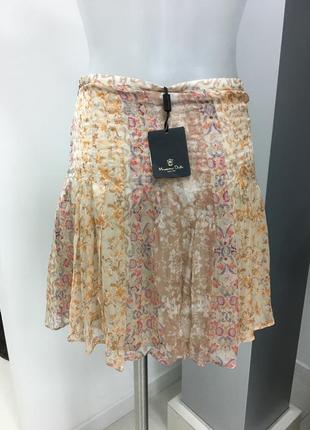 Юбка массимо дутти , новая, в складочку , расцветка цветная,