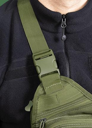 Сумка gunner sling olive 5