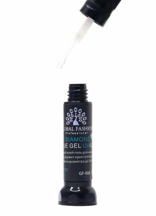 Клей для страз, декора ногтей diamond glue gel uvled2 фото