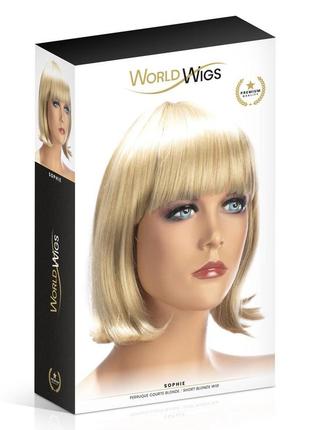 Перука world wigs sophie short blonde2 фото