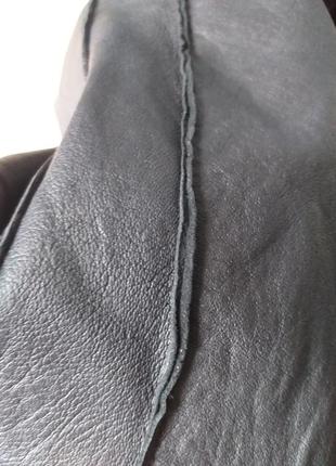 Leonardo  кожаная куртка - жакет7 фото