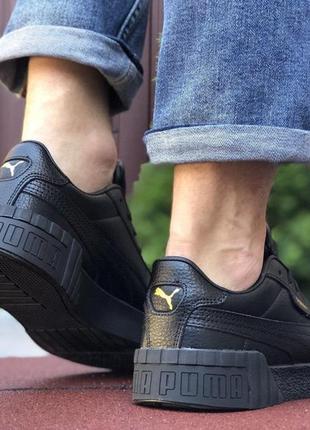 Кросівки puma cali bold чорні / smb ✔️3 фото