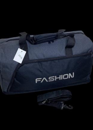 Спортивна сумка fashion 48х25х25 см із текстилю 601 (or)