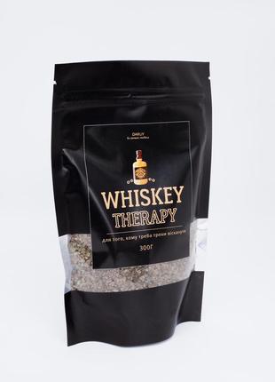 Соль для ванной «whiskey therapy» с ароматом виски