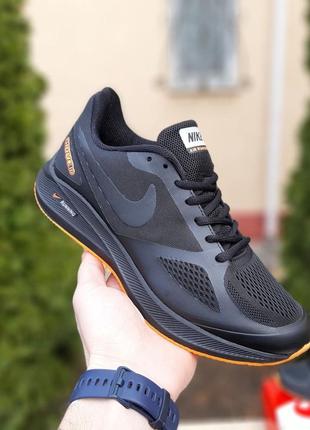 Мужские кроссовки nike gidue 10 черные с оранжевой скидкой sale &lt;unk&gt; smb9 фото