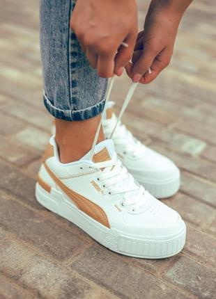 Puma cali sport mix beige