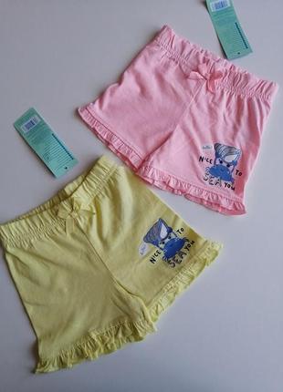 Шорты для девочки р. 74 і 92