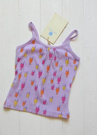 Fox baby. розмір 1.5-2 року. нова майка для дівчинки