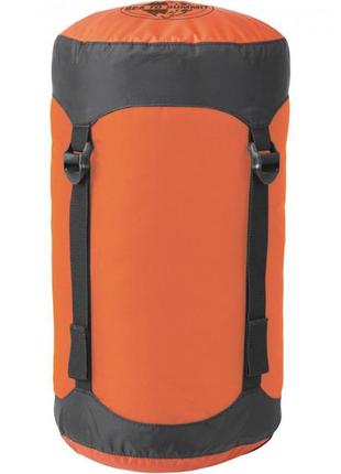 Компресійний мішок sea to summit nylon compression sack red (orange) 10l1 фото