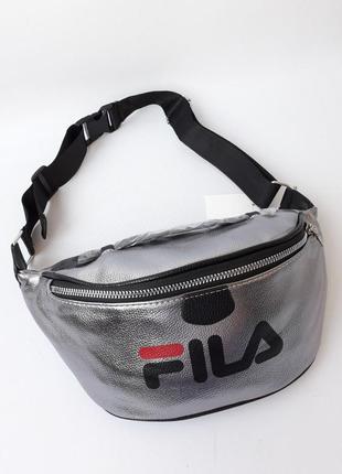 Стильная сумка на пояс, бананка fila, сумка через плечо2 фото