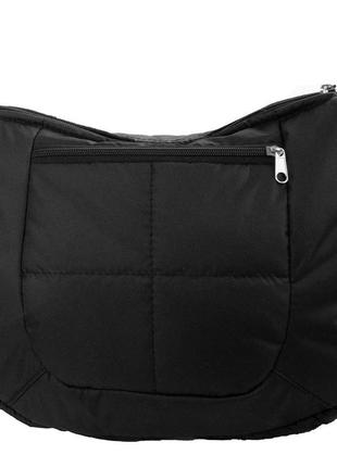 Жіноча повсякденна сумка шопер тканинна eterno чорна get107-24 фото
