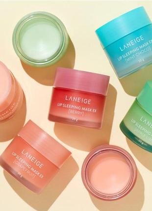 Ночная маска для губ  laneige lip sleeping mask 20 гр