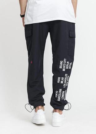 Черные штаны карго nike 🖤