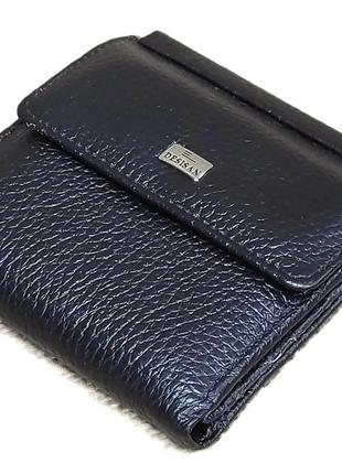 Кошелек кожаный женский черный desisan 10*10*1 (турция)