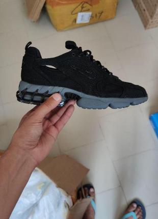 Nike x stussy air zoom spiridon cage black