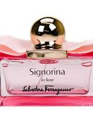 Туалетна вода для жінок salvatore ferragamo signorina in fiore 50 мл2 фото