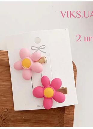 Заколки для волосся 2 квітки