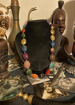 🇬🇧great britain. винтажное ожерелье, очень прикольное)