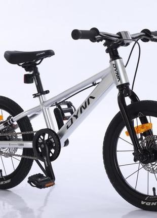 Детский велосипед t-12000 dyna   16 дюймов  алюминиевая рама5 фото