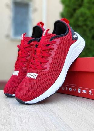 Чоловічі кросівки puma hybrid червоні знижка sale | smb