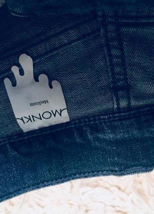 Стильные джинсовые шорты monki3 фото